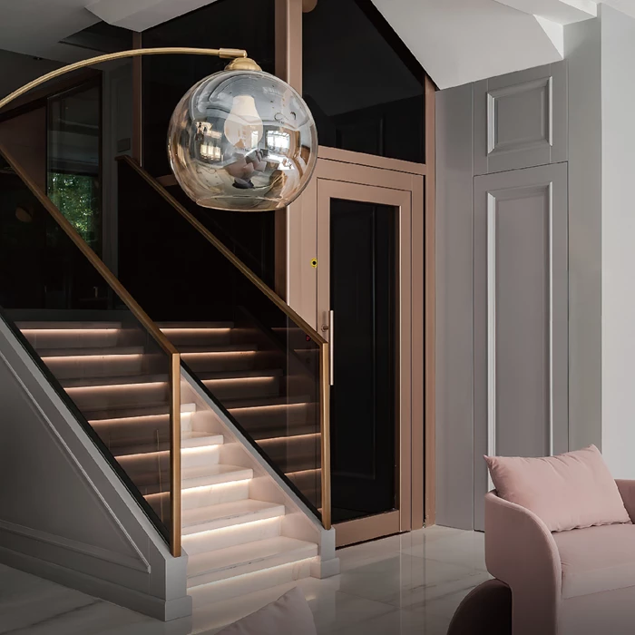 Luxury Villa Elevator: Stable,Quiet,Exquisite-Tasteful