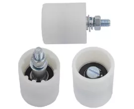 escalator handrail pressure roller