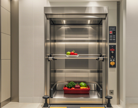 Service lift for hotel